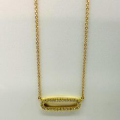 girocollo in oro giallo orafi veneti associati