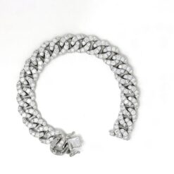 Bracciale groumette oro e diamanti