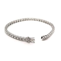 Bracciale tennis oro e diamanti