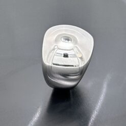 anello fascia oro bianco