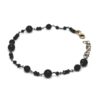 Bracciale in Oro e Spinello Nero
