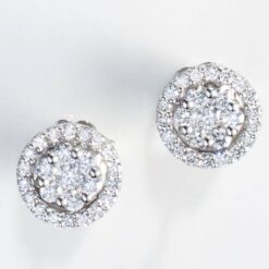 orecchini in oro e diamanti