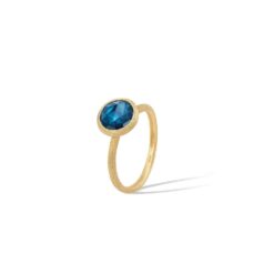 Anello Marco Bicego Donna Jaipur in Oro giallo Topazio blu