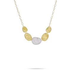 Collana Marco Bicego Uomo Lunaria in Oro Diamante