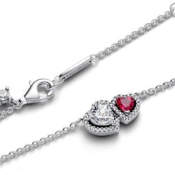 Collana Pandora Doppio Cuore_2