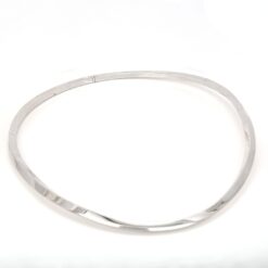 Girocollo Rigido in Oro Bianco_2