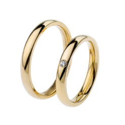 Fede Classica in Oro 9 Carati